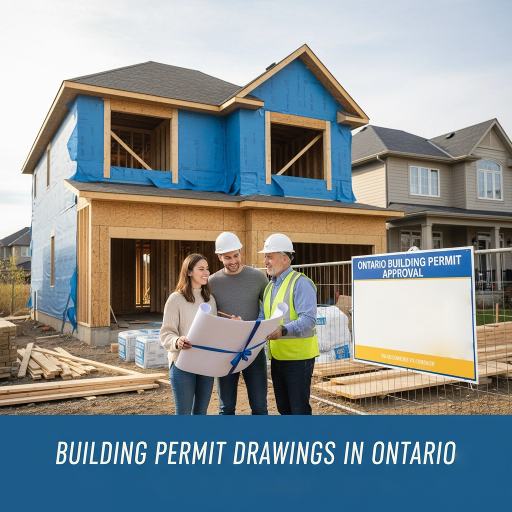 Building Permit Drawings in Ontario: What Homeowners Need to Know (No Jargon)